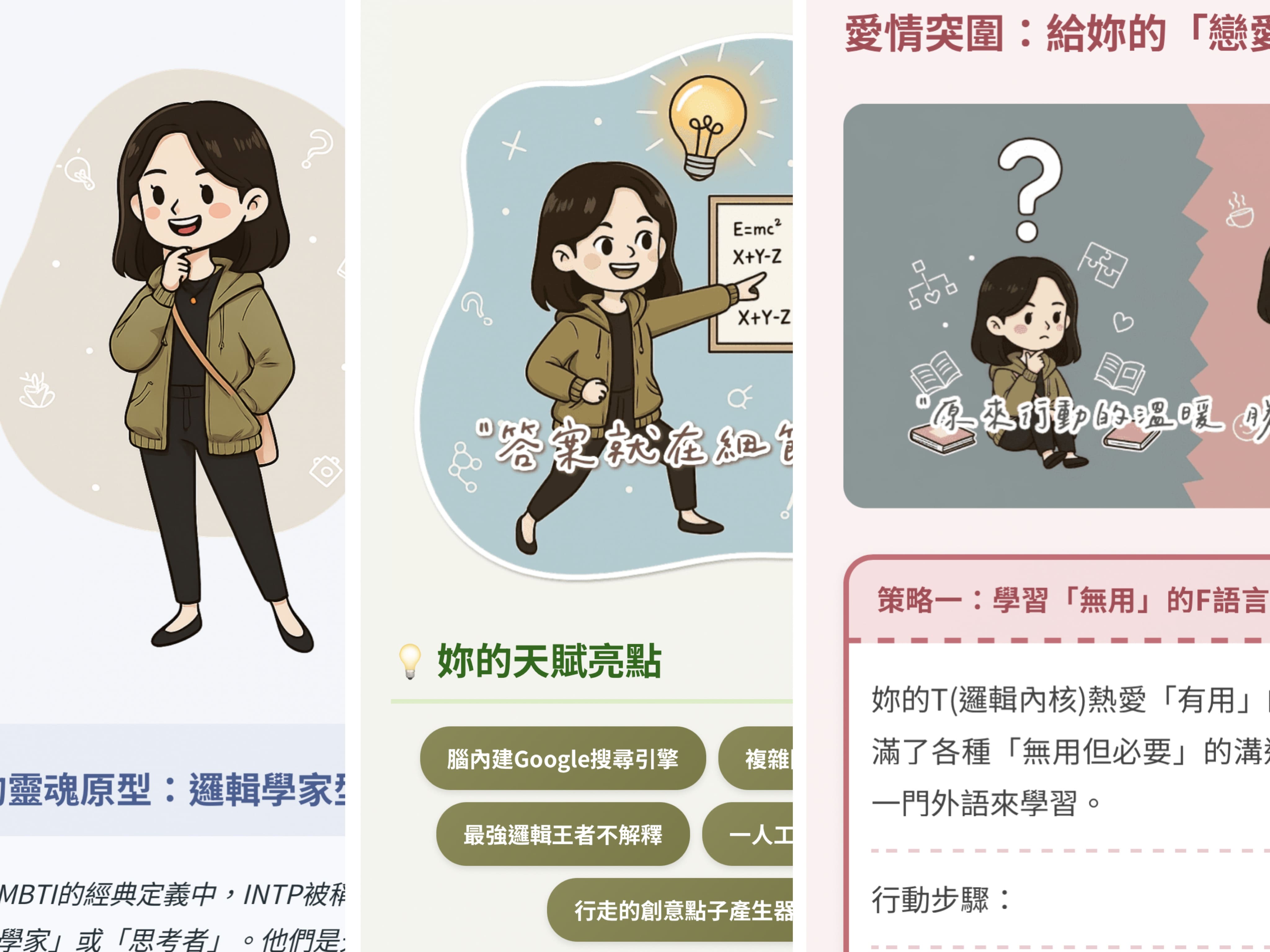 翻開的報告書